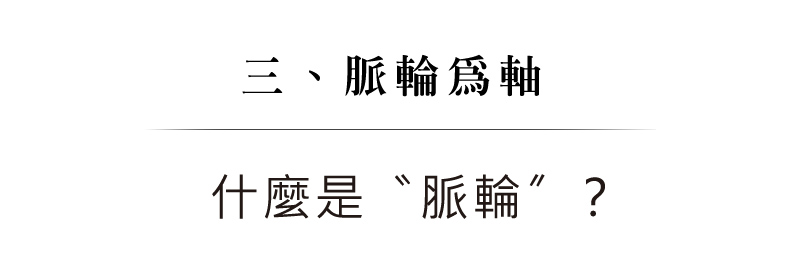 脈輪為軸 什麼是脈輪?