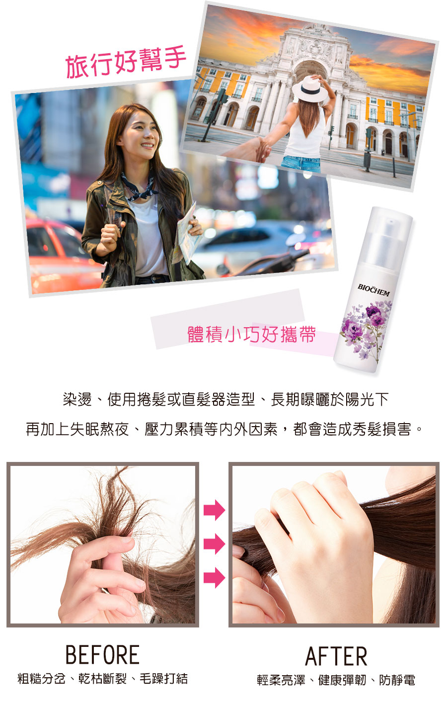 玫瑰潤澤輕彈摩髮油