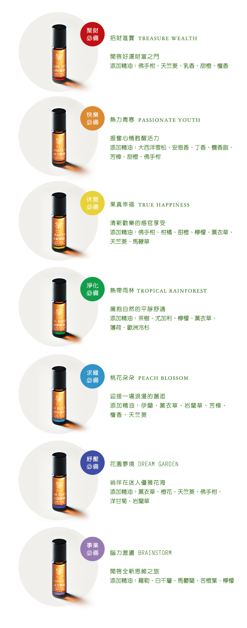 雅聞脈輪療癒花園隨身寶盒(複方)