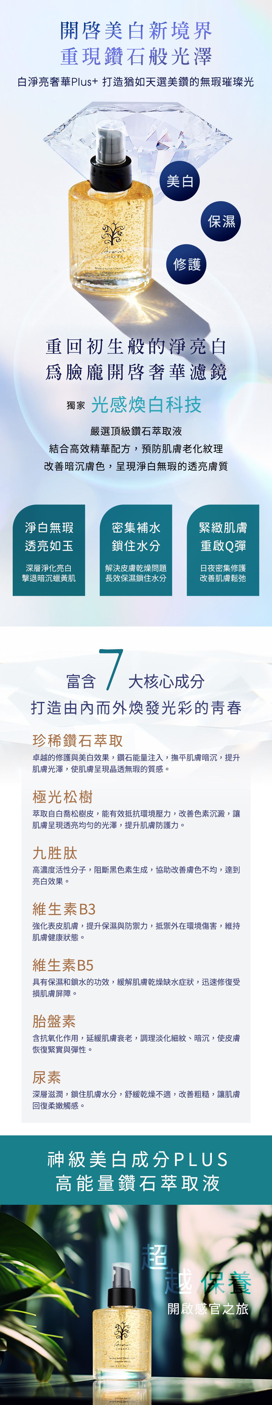 雅聞脈輪青春鑽石白皙精萃