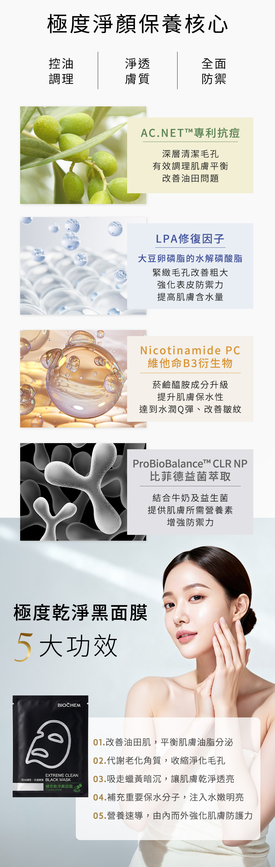 _極度乾淨黑面膜