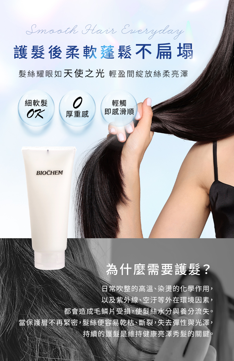 天使光亮絲柔護髮乳